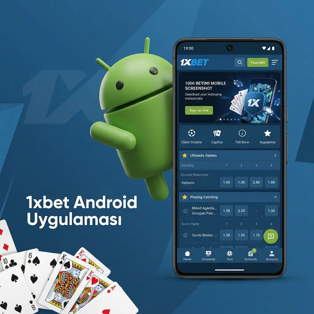 Android cihazına 1xBet uygulamasını kur, hemen oyna.