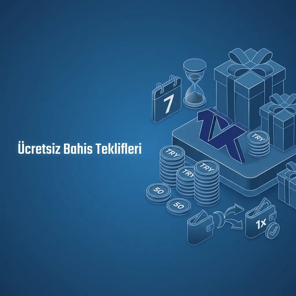 1xbet ücretsiz bahis teklifleri, 50-500 TRY arasında değişen ödüllerle risk almadan kazanma fırsatı